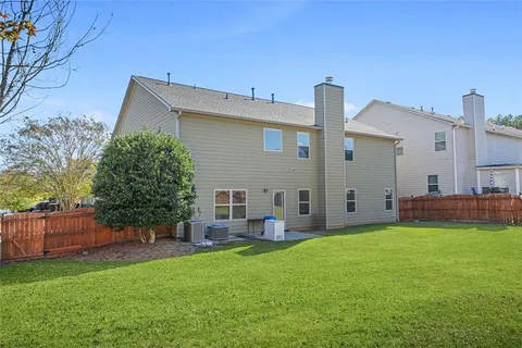 a view of street with houses