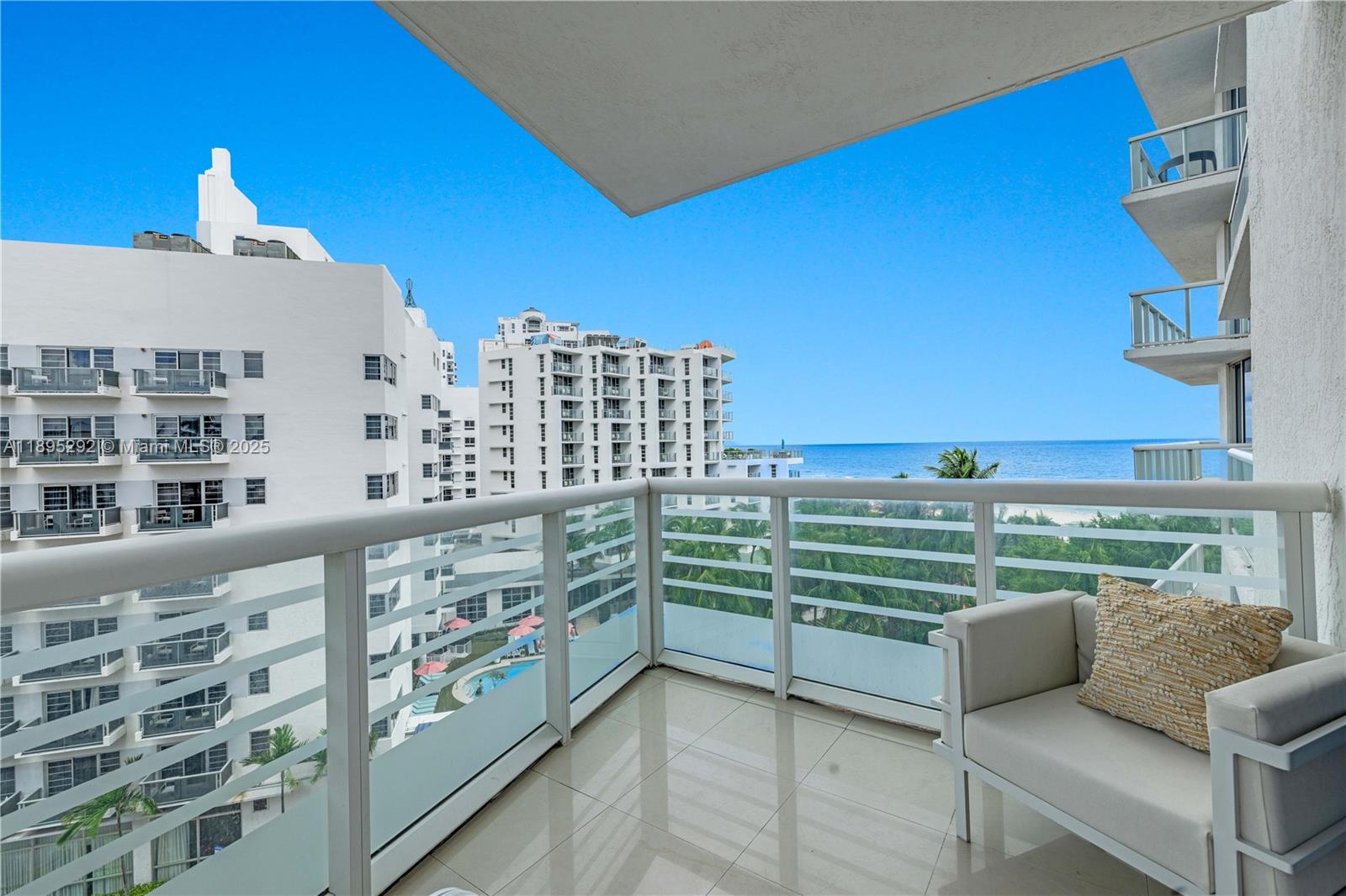 3801 Collins Avenue, Unit 704 Miami Beach, FL 33140 - Photo 22 of 27 North Balcony to be closed