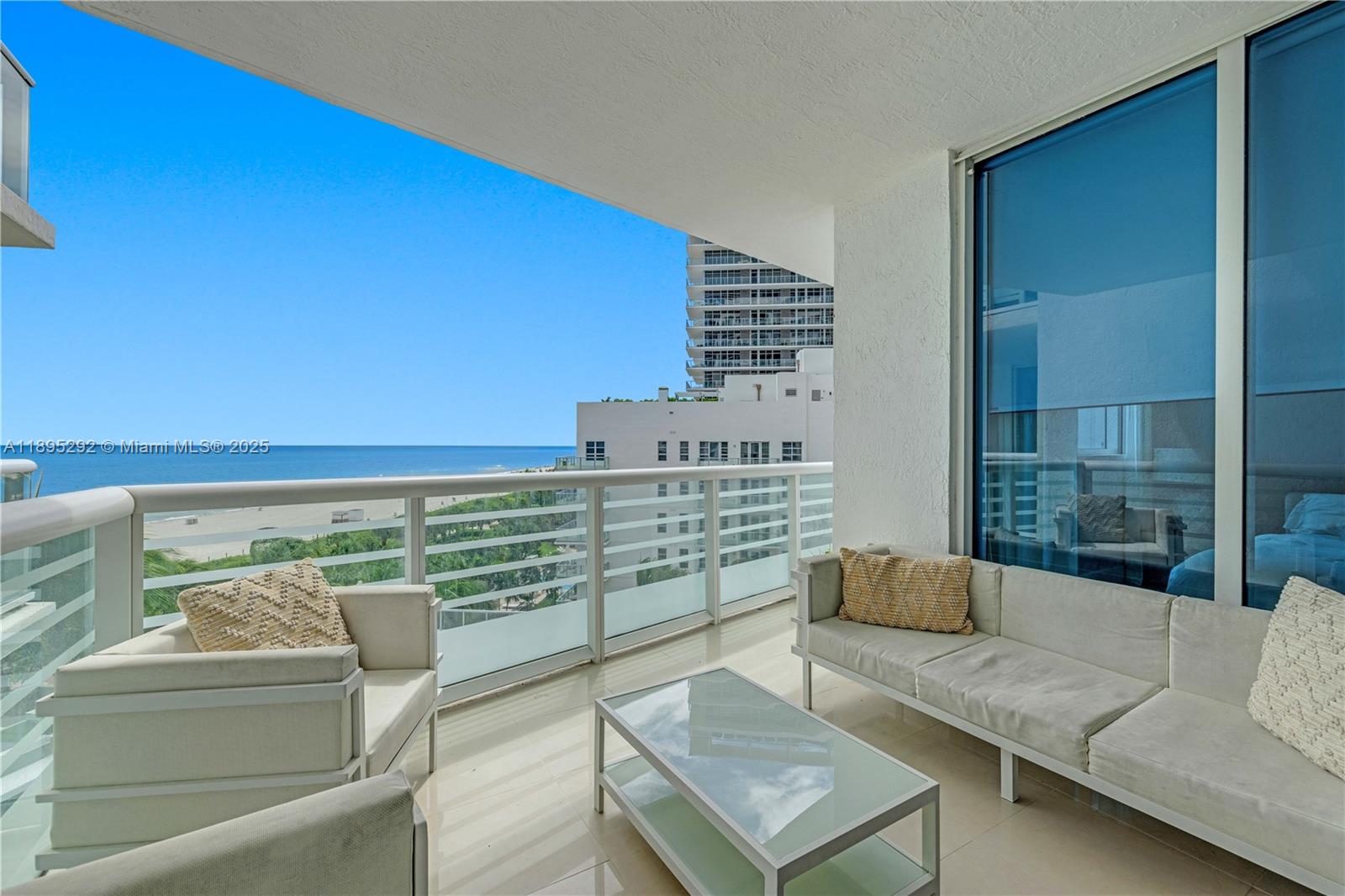 3801 Collins Avenue, Unit 704 Miami Beach, FL 33140 - Photo 9 of 27 South Balcony