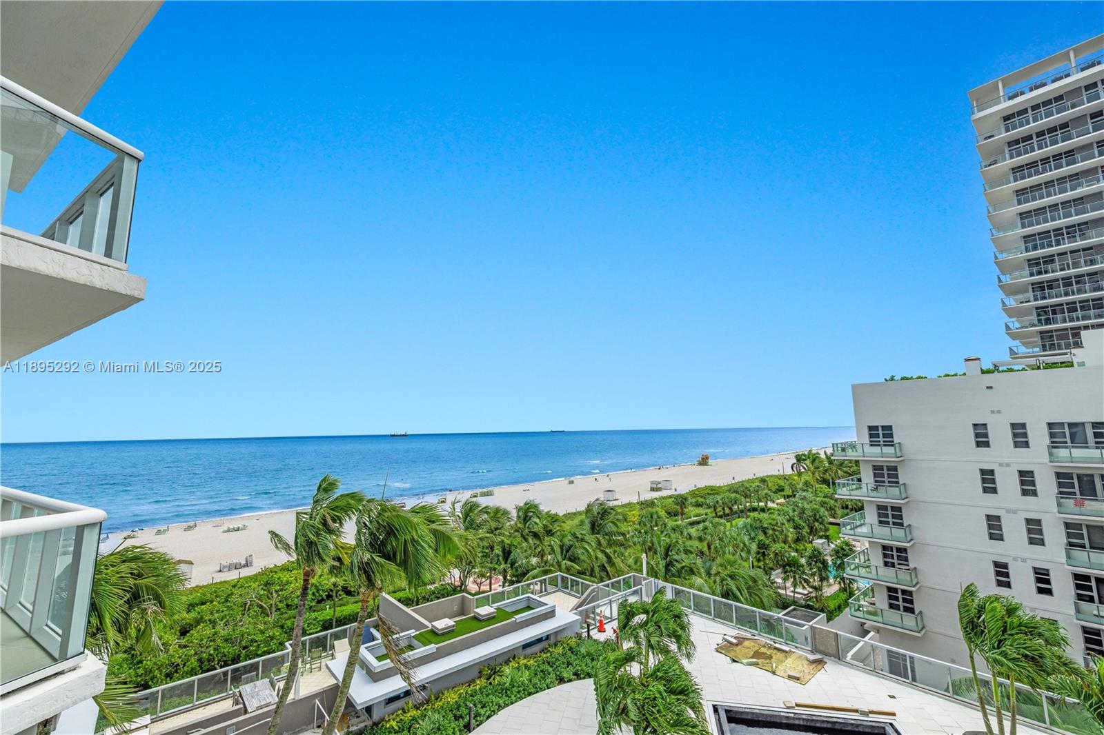 3801 Collins Avenue, Unit 704 Miami Beach, FL 33140 - Photo 10 of 27 South Balcony