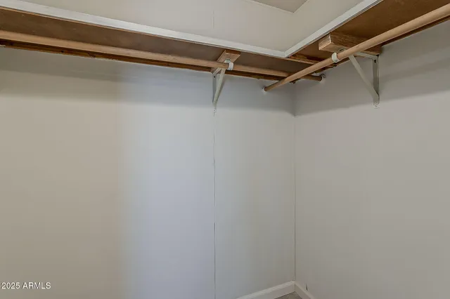 a view of a rack on the wall