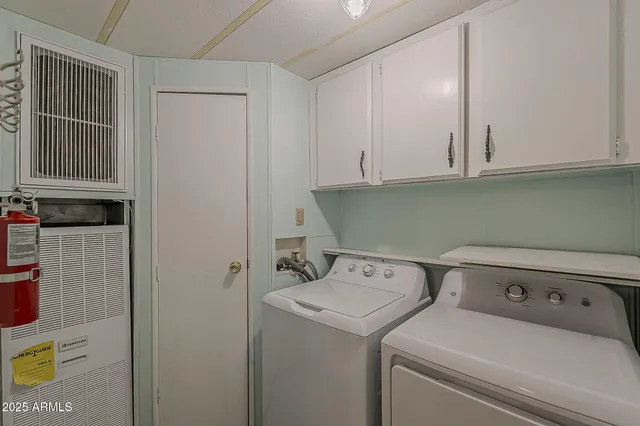 a view of an outdoor space and a garage