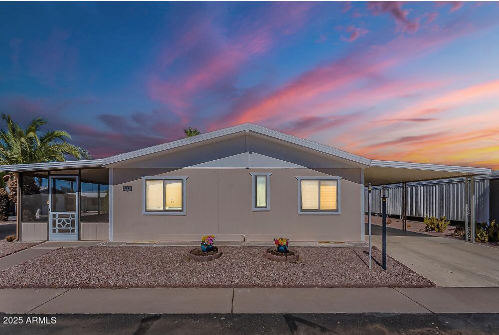 834 South Meridian Road, Unit 118 Apache Junction, AZ 85120 - Photo 10 of 43 a view of house and front door