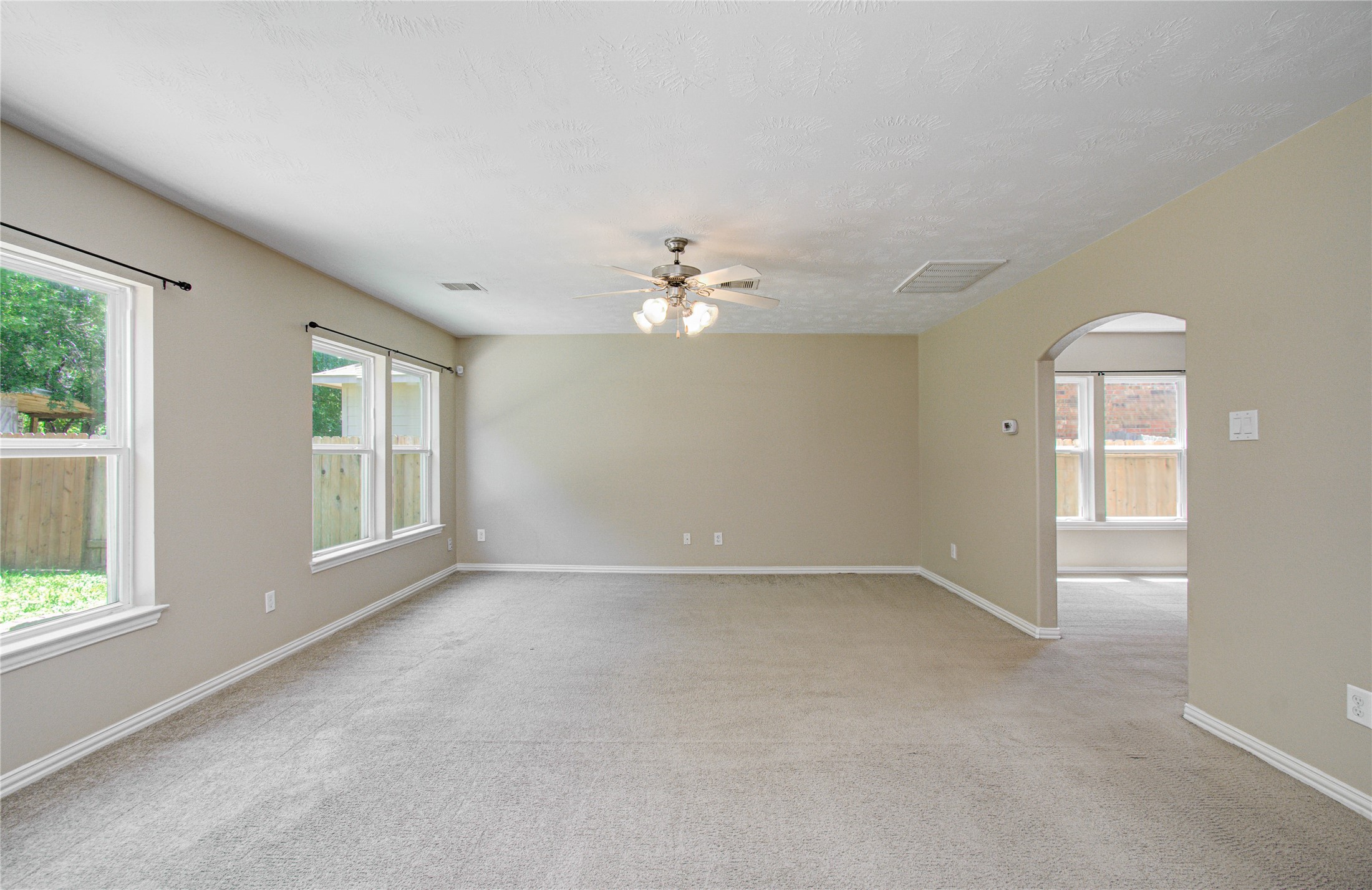 3414 Hunter's Canyon Baytown, TX 77521 - Photo 16 of 43 View of living room from kitchen!