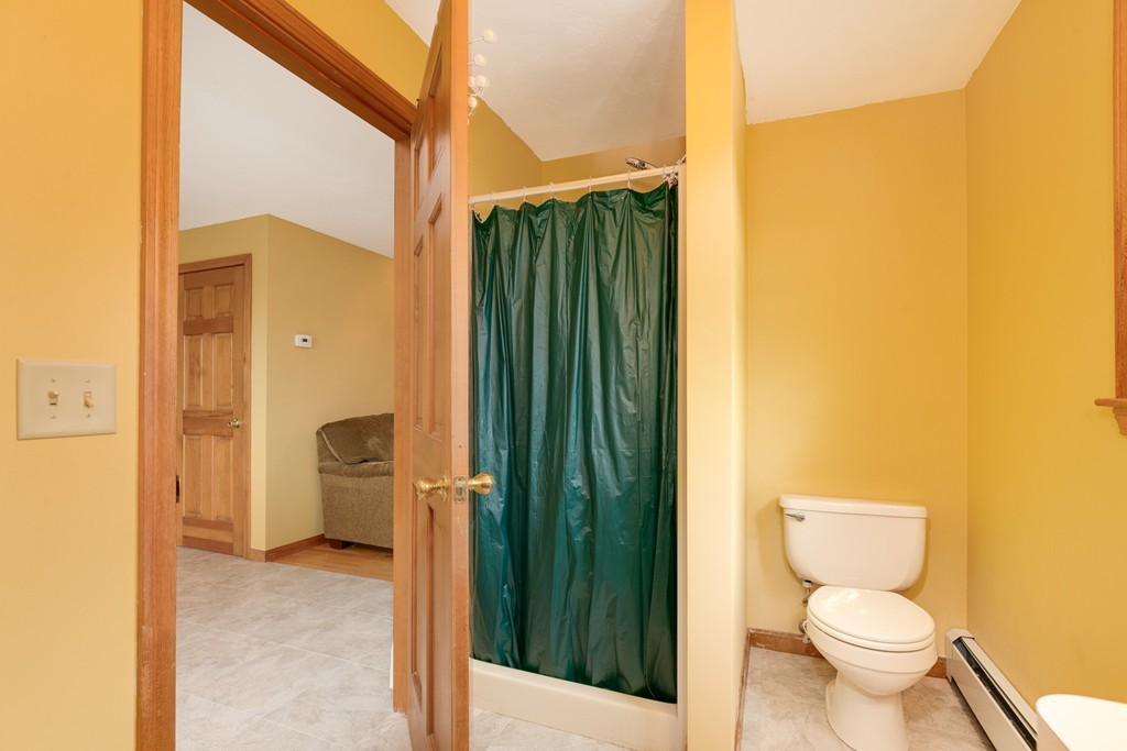 34 Central Tree Road Rutland, MA 01543 - Photo 17 of 30 a bathroom with a toilet and a shower
