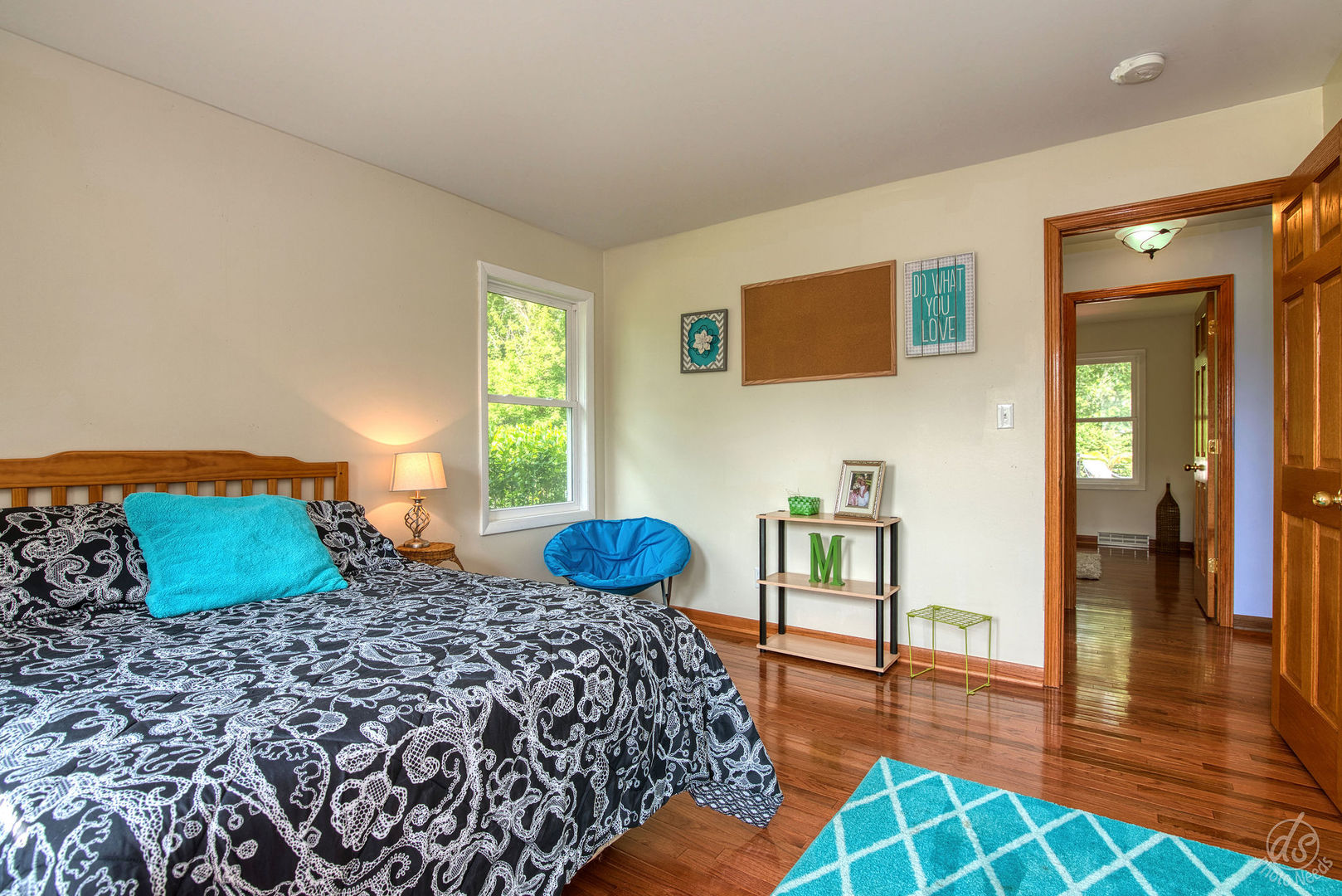 28671 Moose Range Road Sycamore, IL 60178 - Photo 29 of 69 a bedroom with a bed and a table