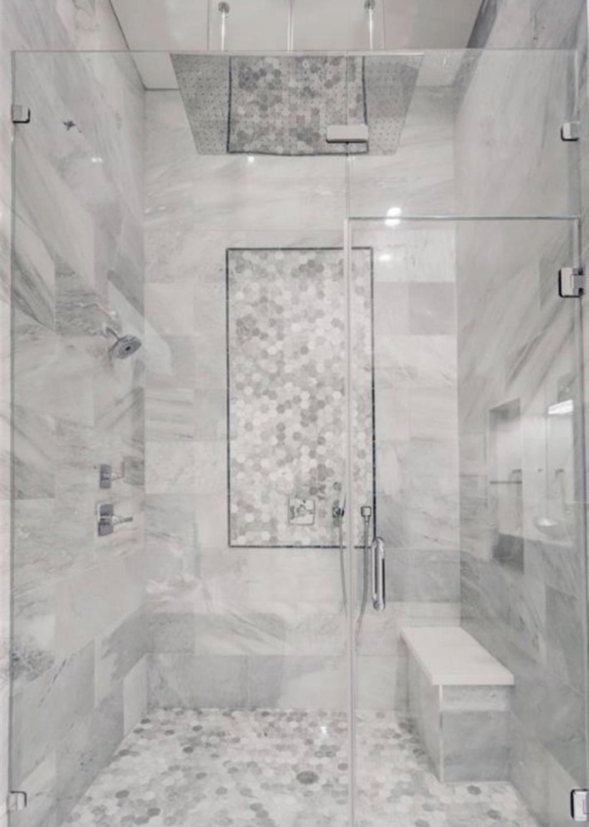 1709 Reverse Street Houston, TX 77055 - Photo 21 of 26 a bathroom with a shower