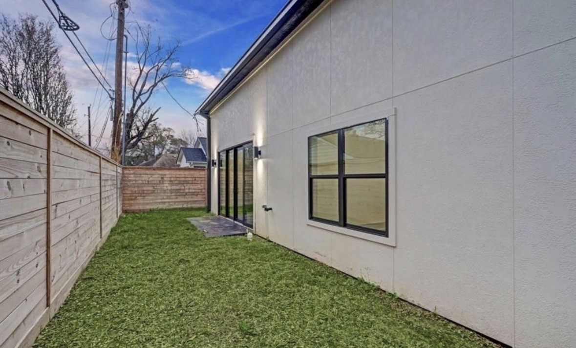1709 Reverse Street Houston, TX 77055 - Photo 26 of 26 a view of back yard of the house