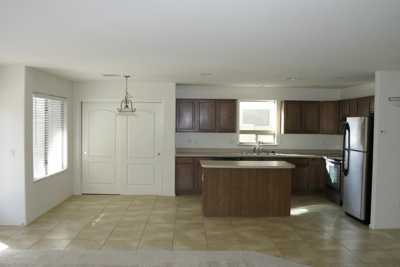 Kitchen with eating area