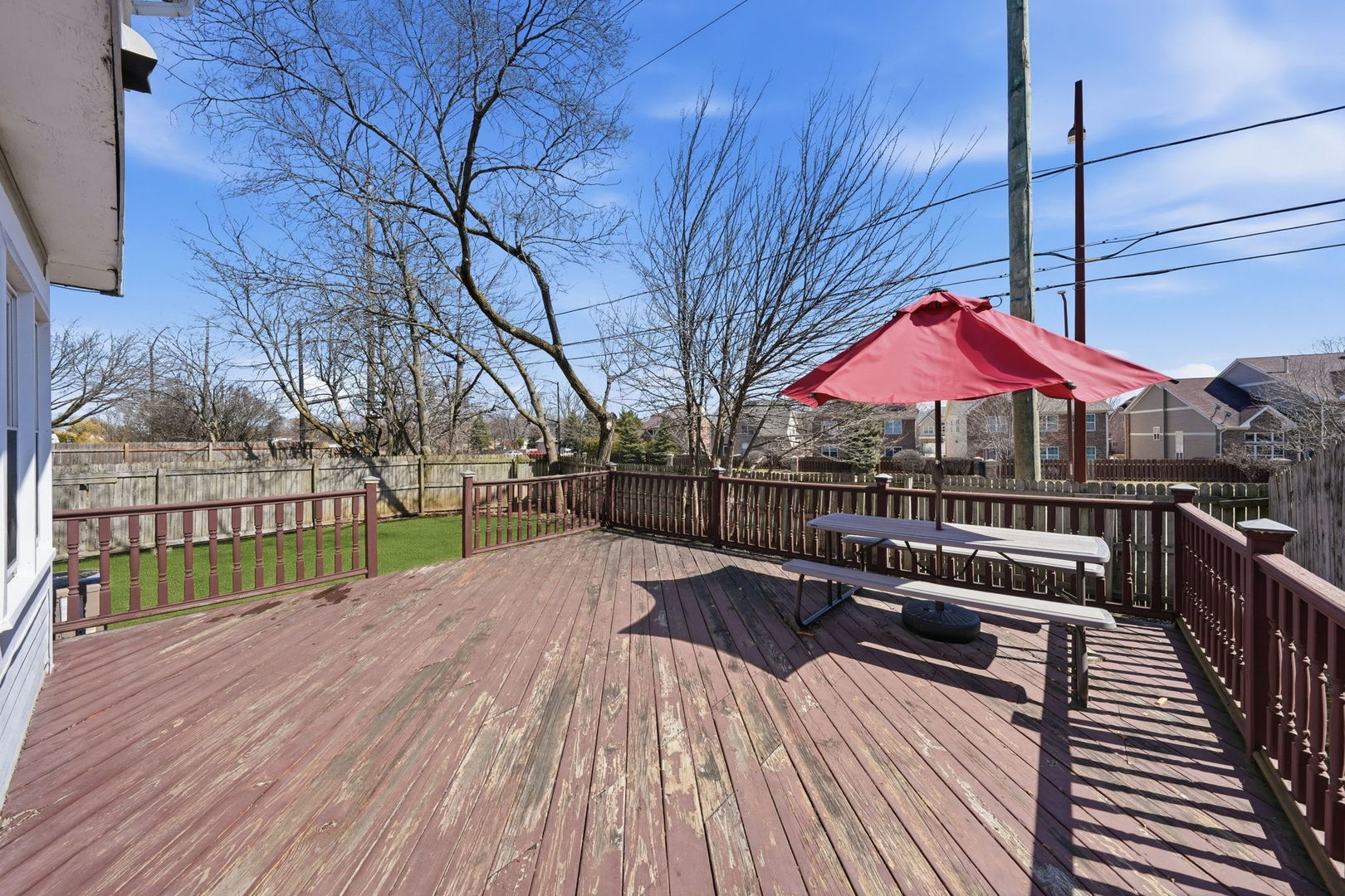447 Thorndale Court Buffalo Grove, IL 60089 - Photo 22 of 24 a view of balcony with deck and outdoor seating