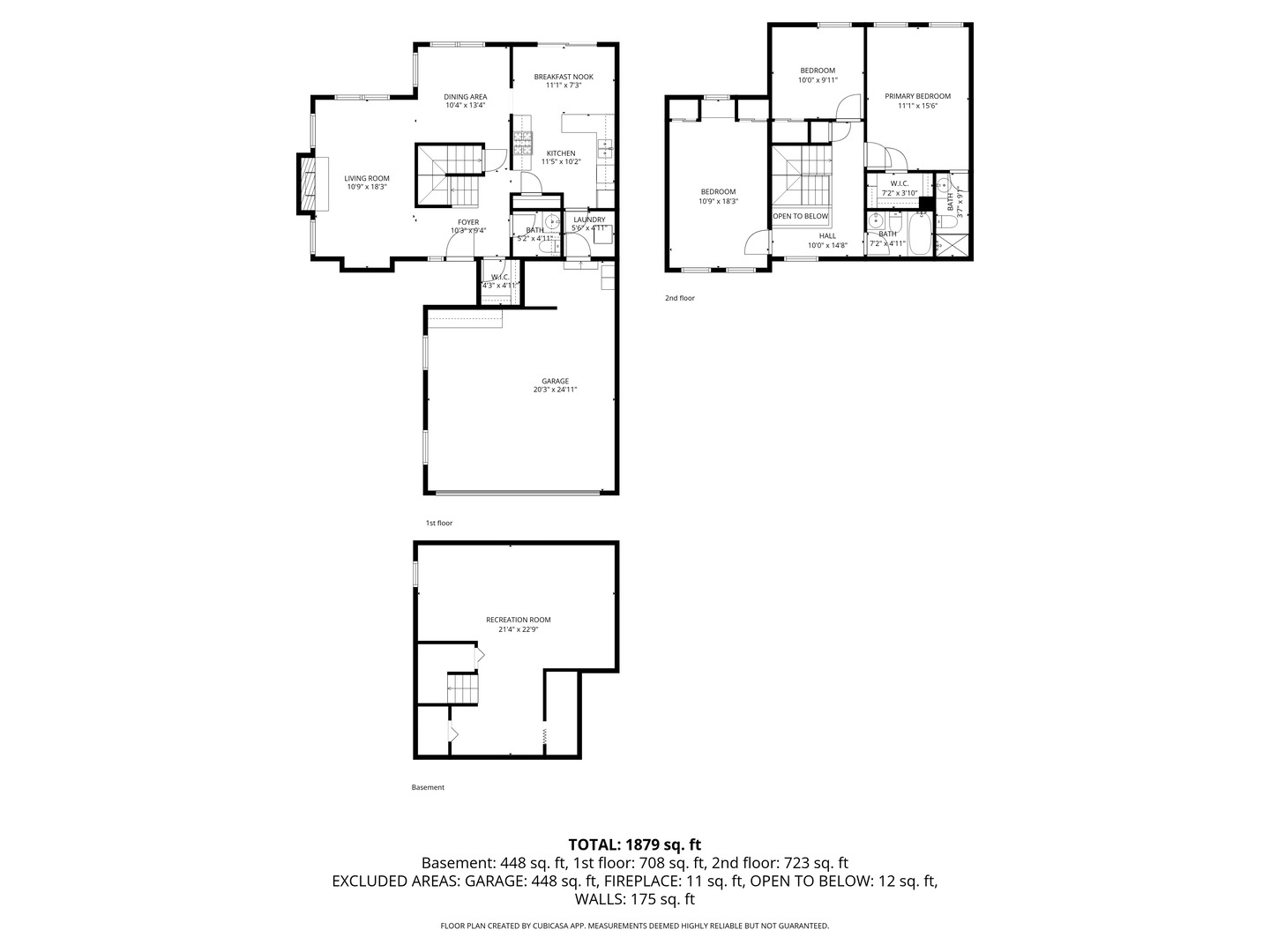 447 Thorndale Court Buffalo Grove, IL 60089 - Photo 24 of 24 a picture of a floor plan