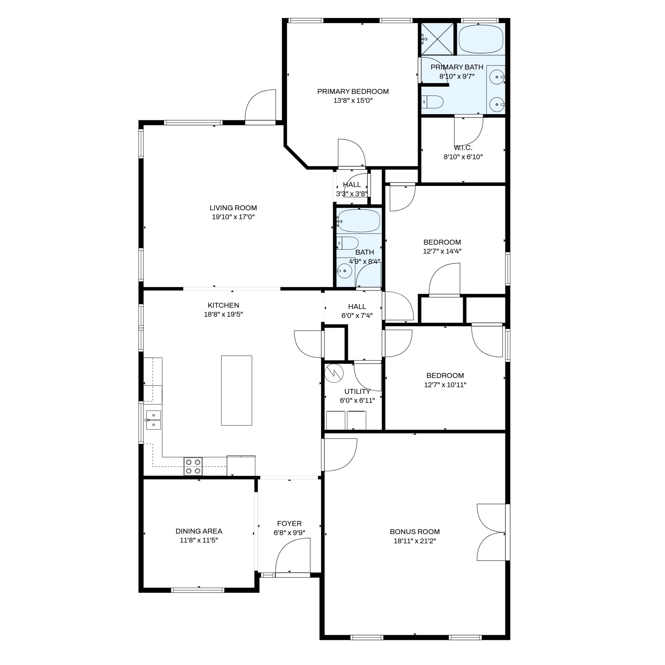 6352 McDonald Road Theodore, AL 36582 - Photo 35 of 35 View of home floor plan
