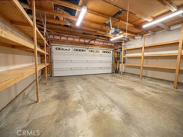 a view of a room with racks