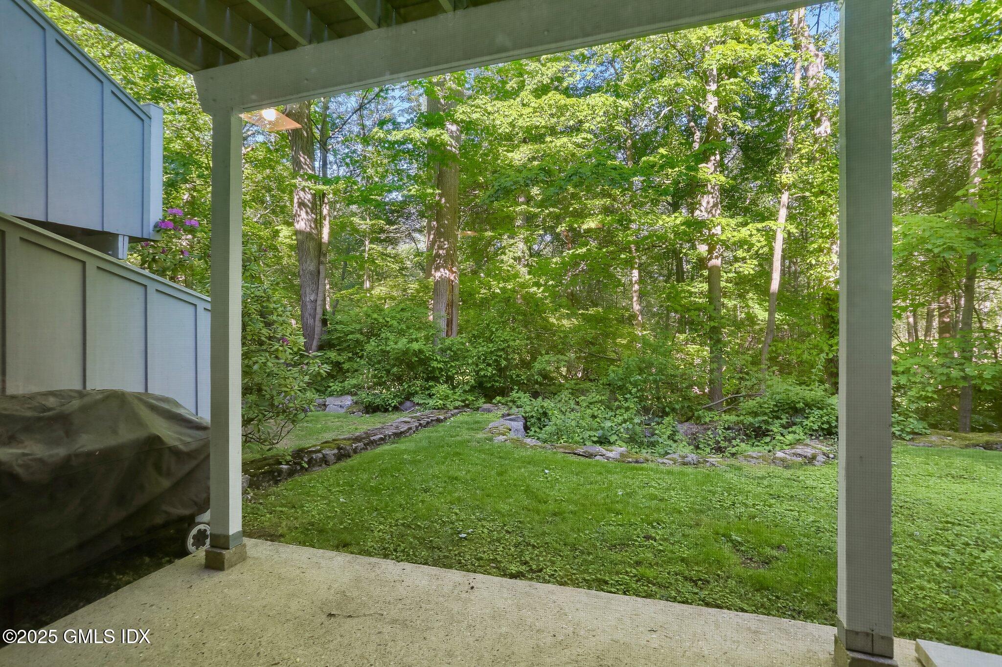 74 Silo Circle Riverside, CT 06878 - Photo 22 of 29 a view of a backyard with pathway