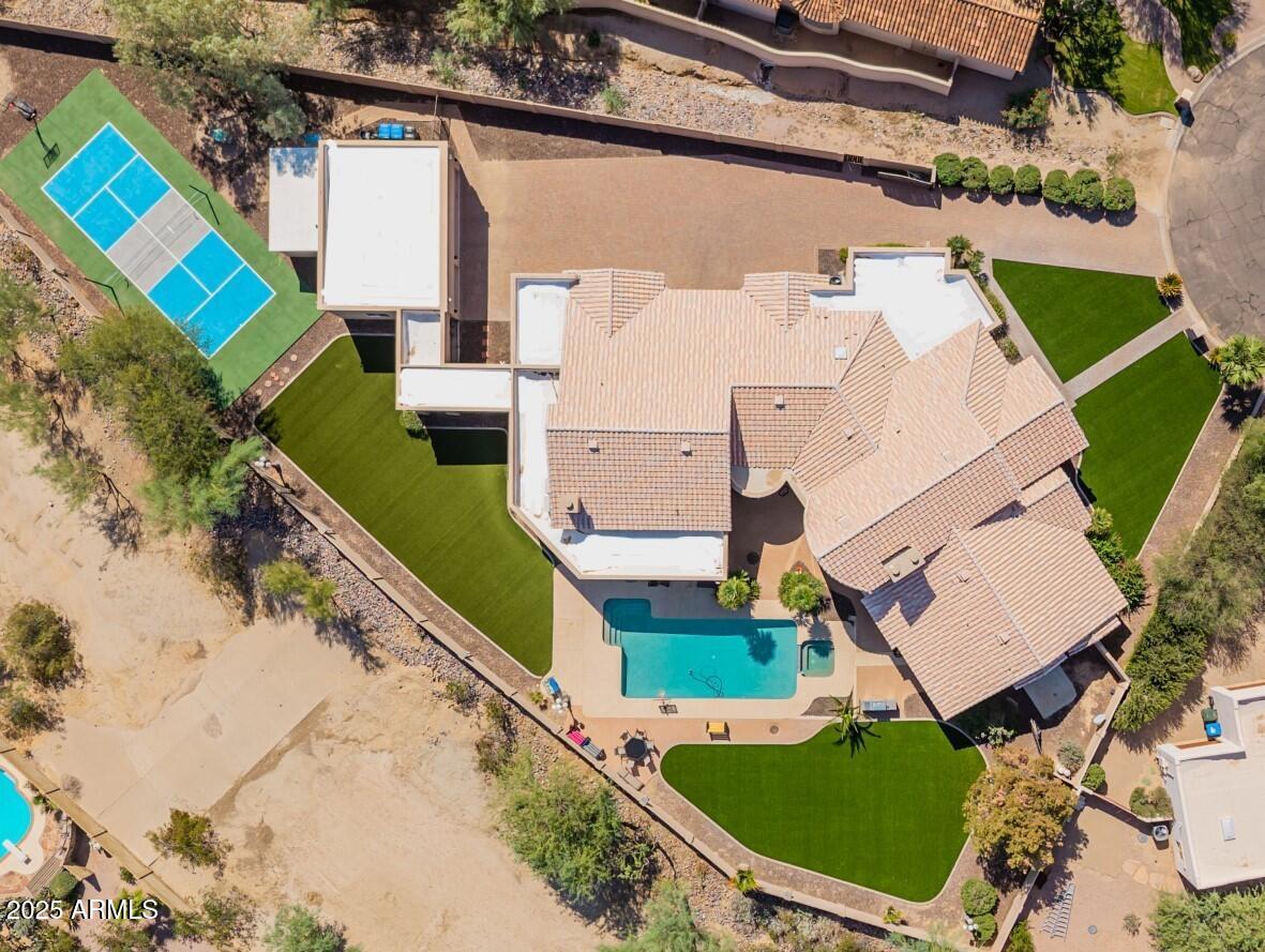 3332 East Cherokee Street Phoenix, AZ 85044 - Photo 2 of 47 an aerial view of a house