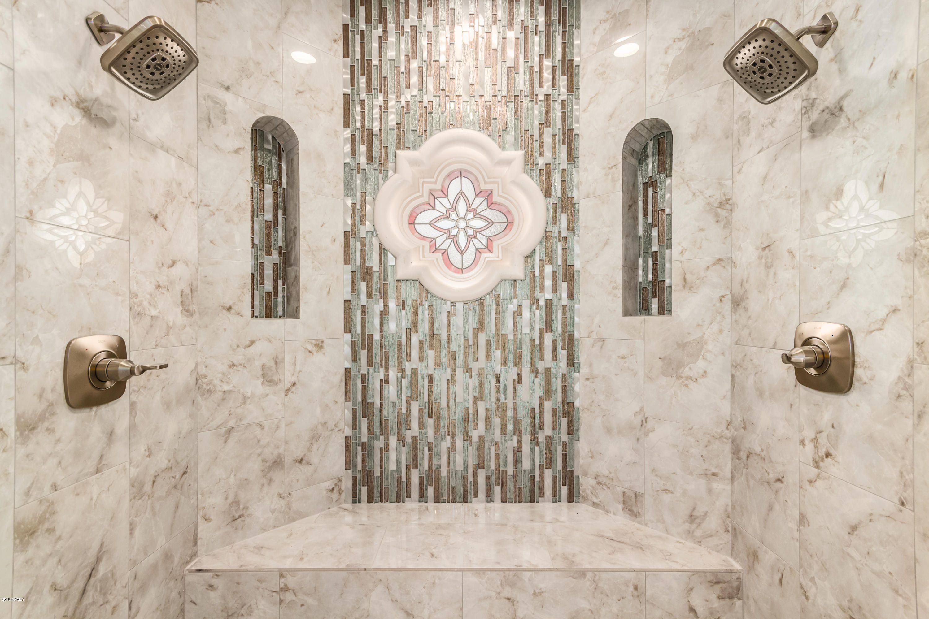 3332 East Cherokee Street Phoenix, AZ 85044 - Photo 25 of 47 a bathroom with a shower