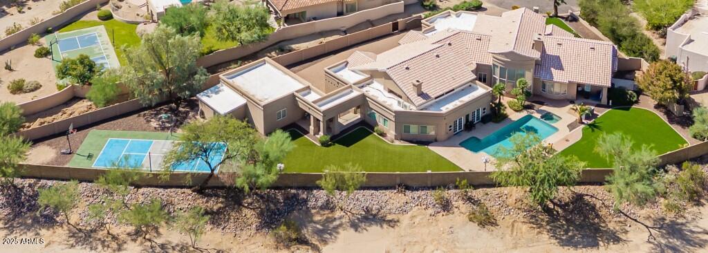3332 East Cherokee Street Phoenix, AZ 85044 - Photo 39 of 47 an aerial view of a house