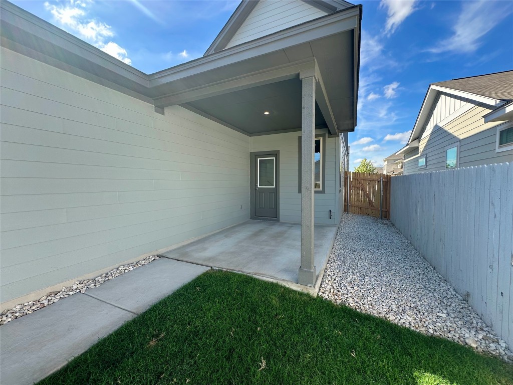 372 Glocken Lane Kyle, TX 78640 - Photo 24 of 37 a view of a back yard of the house