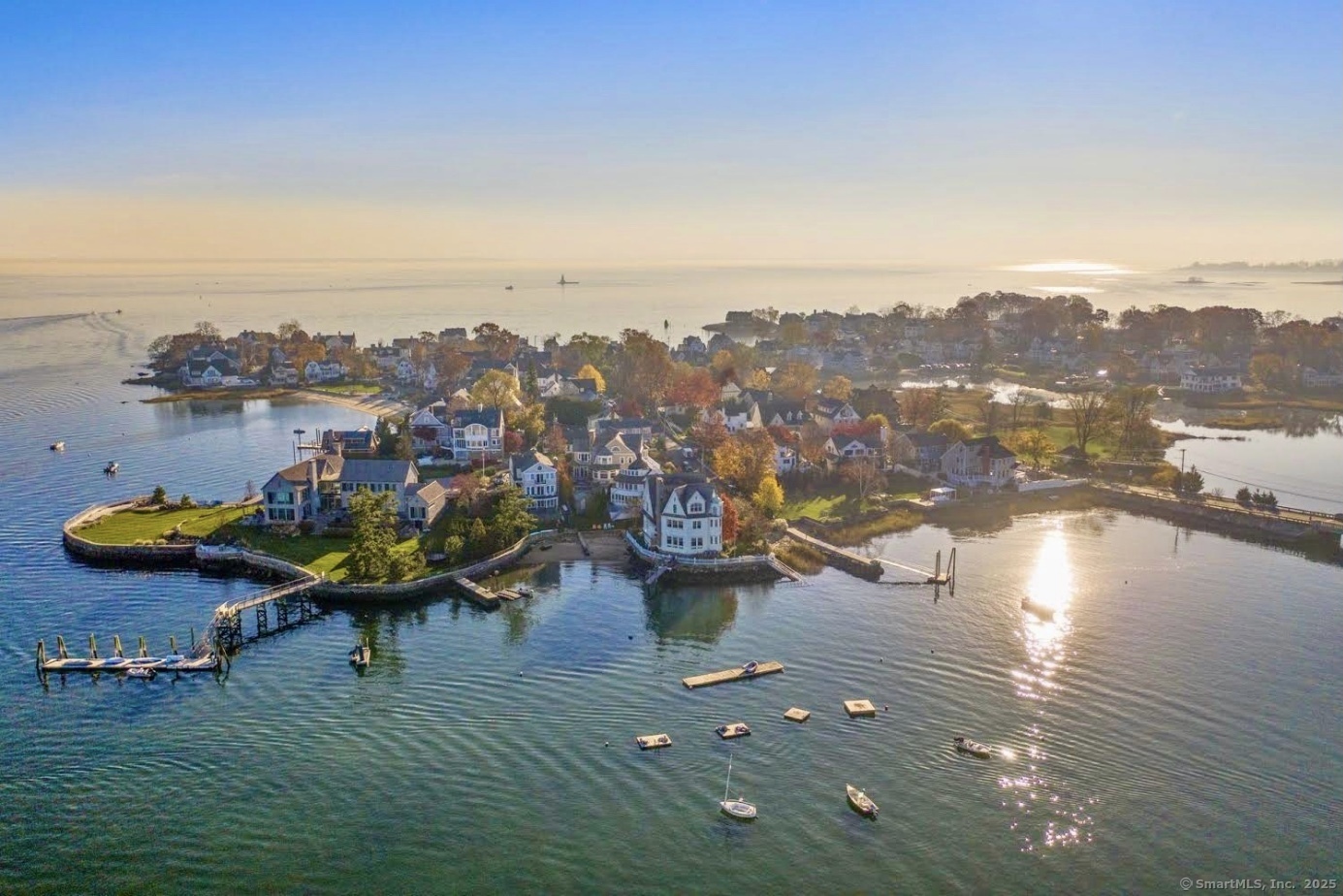 38 Yarmouth Road Norwalk, CT 06853 - Photo 4 of 22 an aerial view of a ocean view