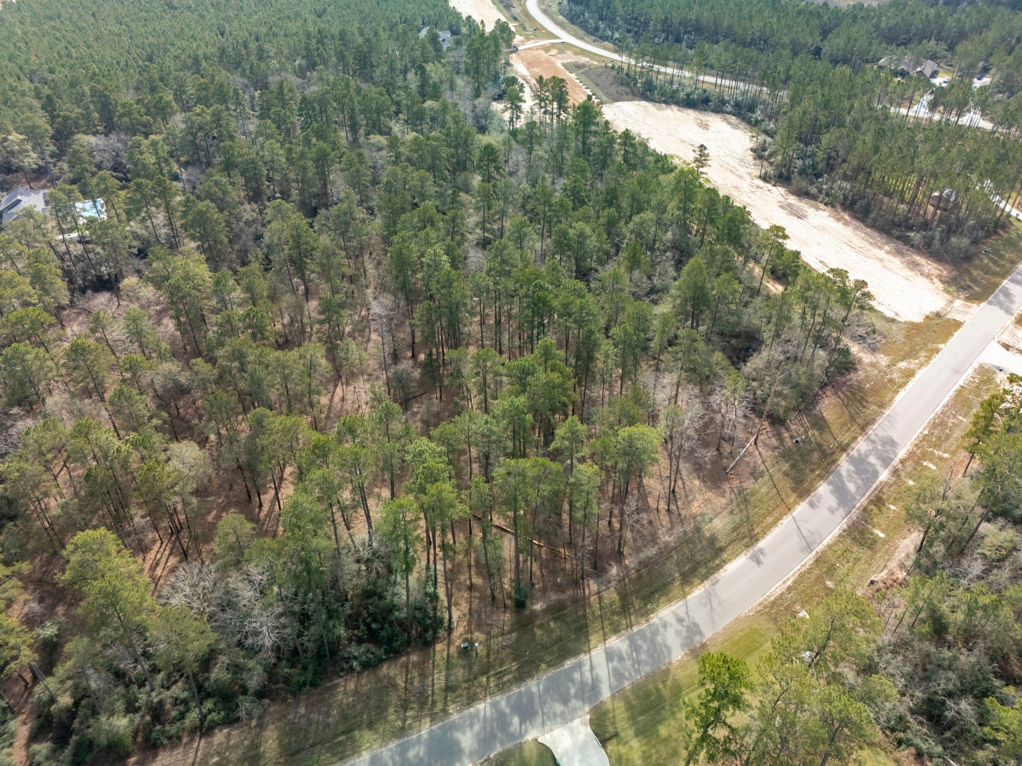 15880 Four Hls Road Willis, TX 77378 - Photo 18 of 25 a view of a yard from a balcony