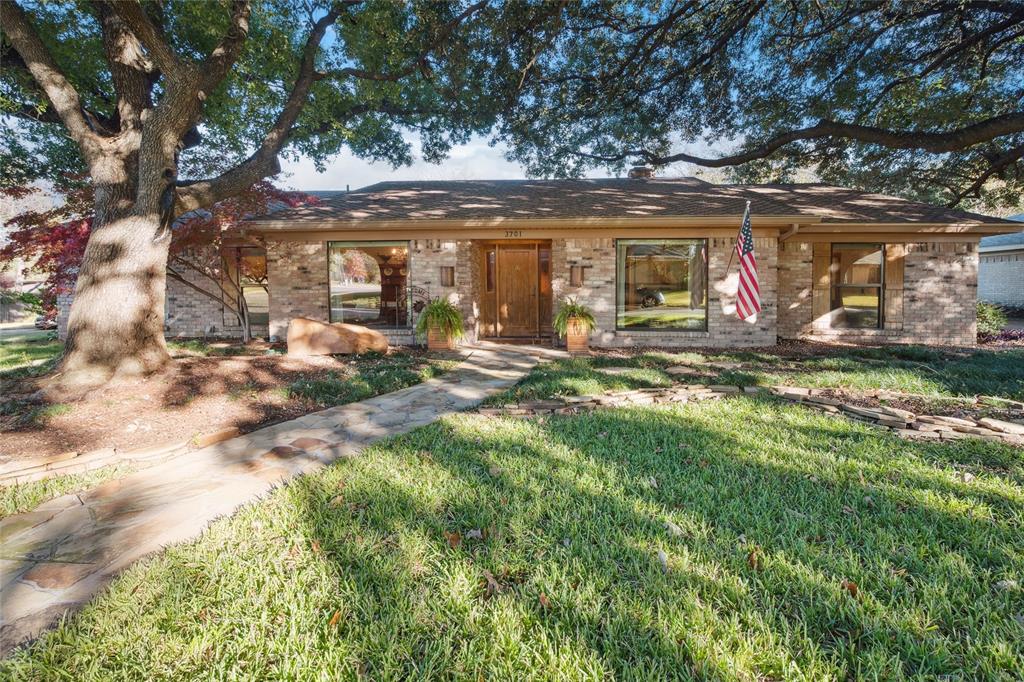 3701 Streamwood Road Fort Worth, TX 76116 - Photo 34 of 34 a view of a house with a yard