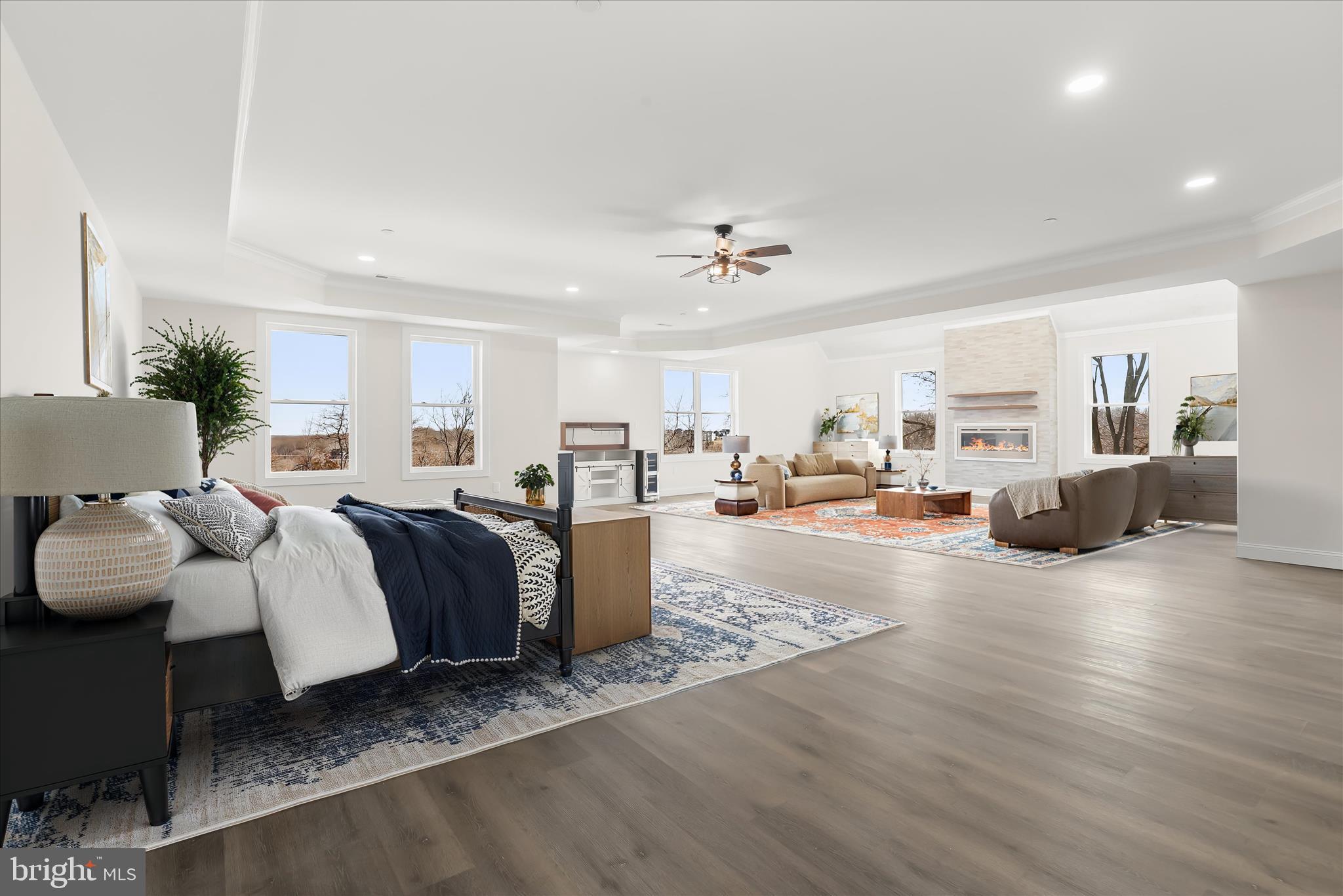 5004 Ten Oaks Road Dayton, MD 21036 - Photo 11 of 99 a living room with furniture and a chandelier