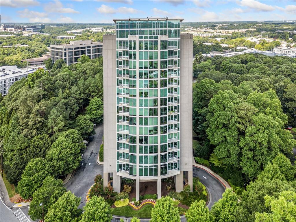 3300 Windy Ridge Parkway Southeast, Unit 1113 Atlanta, GA 30339 - Photo 38 of 39 a view of a building from a window
