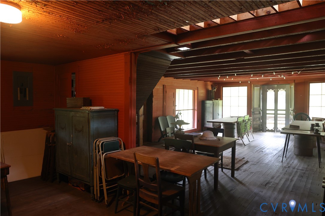 7246 MacDonald Road Scottsburg, VA 24589 - Photo 26 of 46 a view of a dining room with furniture window and outside view