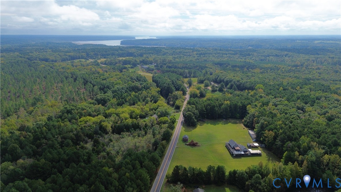 7246 MacDonald Road Scottsburg, VA 24589 - Photo 45 of 46 an aerial view of a house with yard