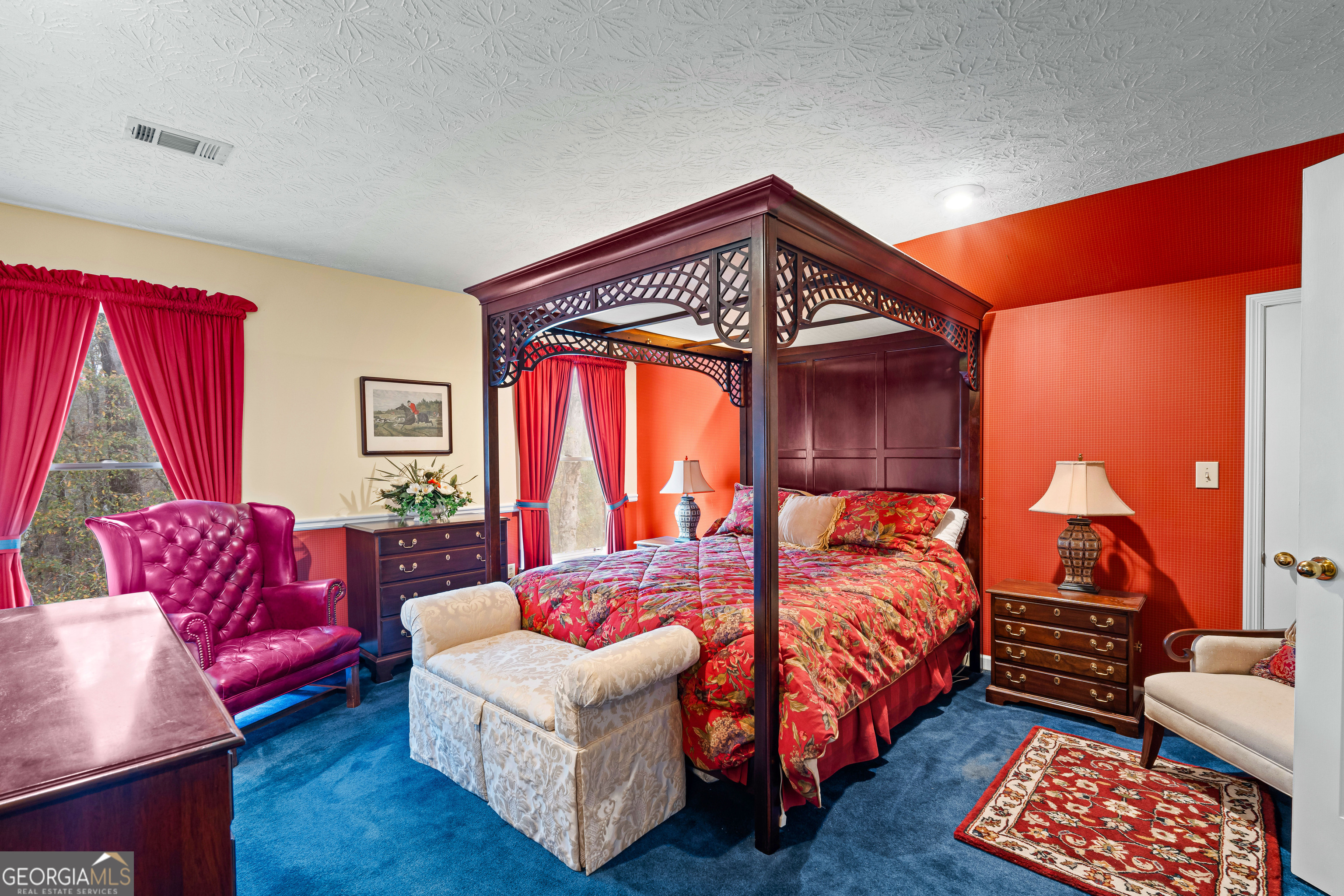 296 Ebenezer Church Road Fayetteville, GA 30215 - Photo 26 of 66 a bedroom with bed and a window