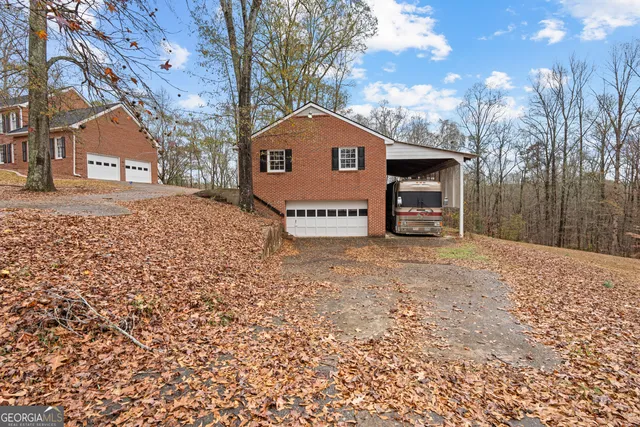 a view of a big yard