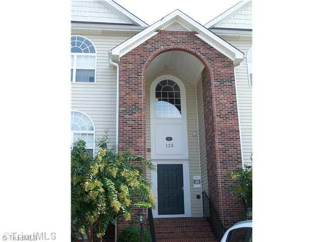 125 James High Point, Unit 1B High Point, NC 27265 - Photo 3 of 16 Exterior Front. Door leading to common area.