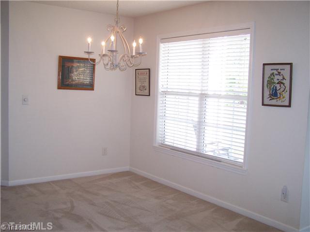 125 James High Point, Unit 1B High Point, NC 27265 - Photo 8 of 16 Dining Room. Dining area...open to the kitchen and living room. Great for entertaining!!