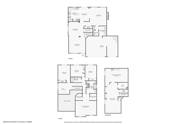 $550,000 | 2208 Grand Pointe Trail, Aurora, IL 60503