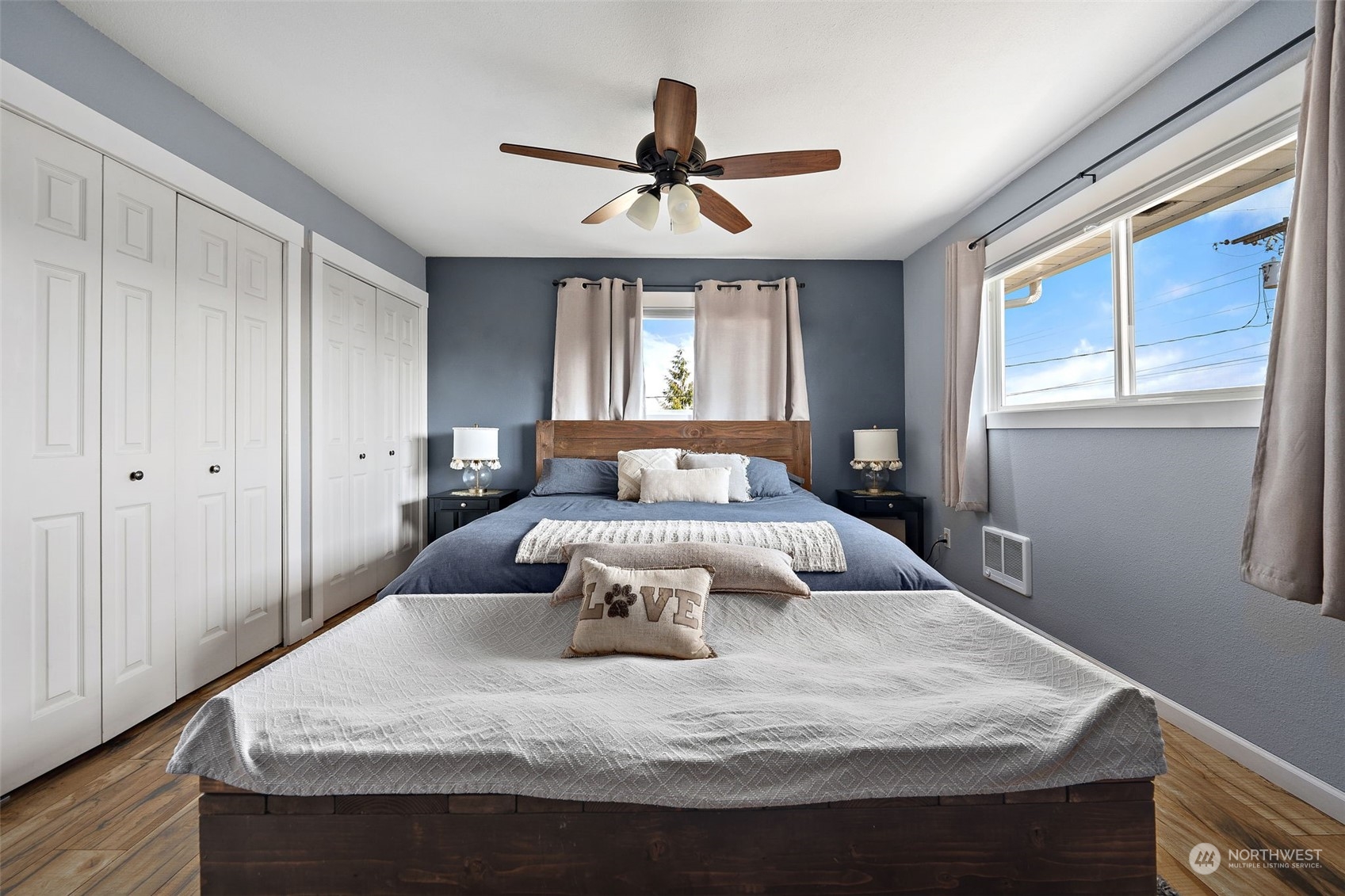 1880 Birch Bay Lynden Road Ferndale, WA 98248 - Photo 13 of 33 a bedroom with a bed and a window