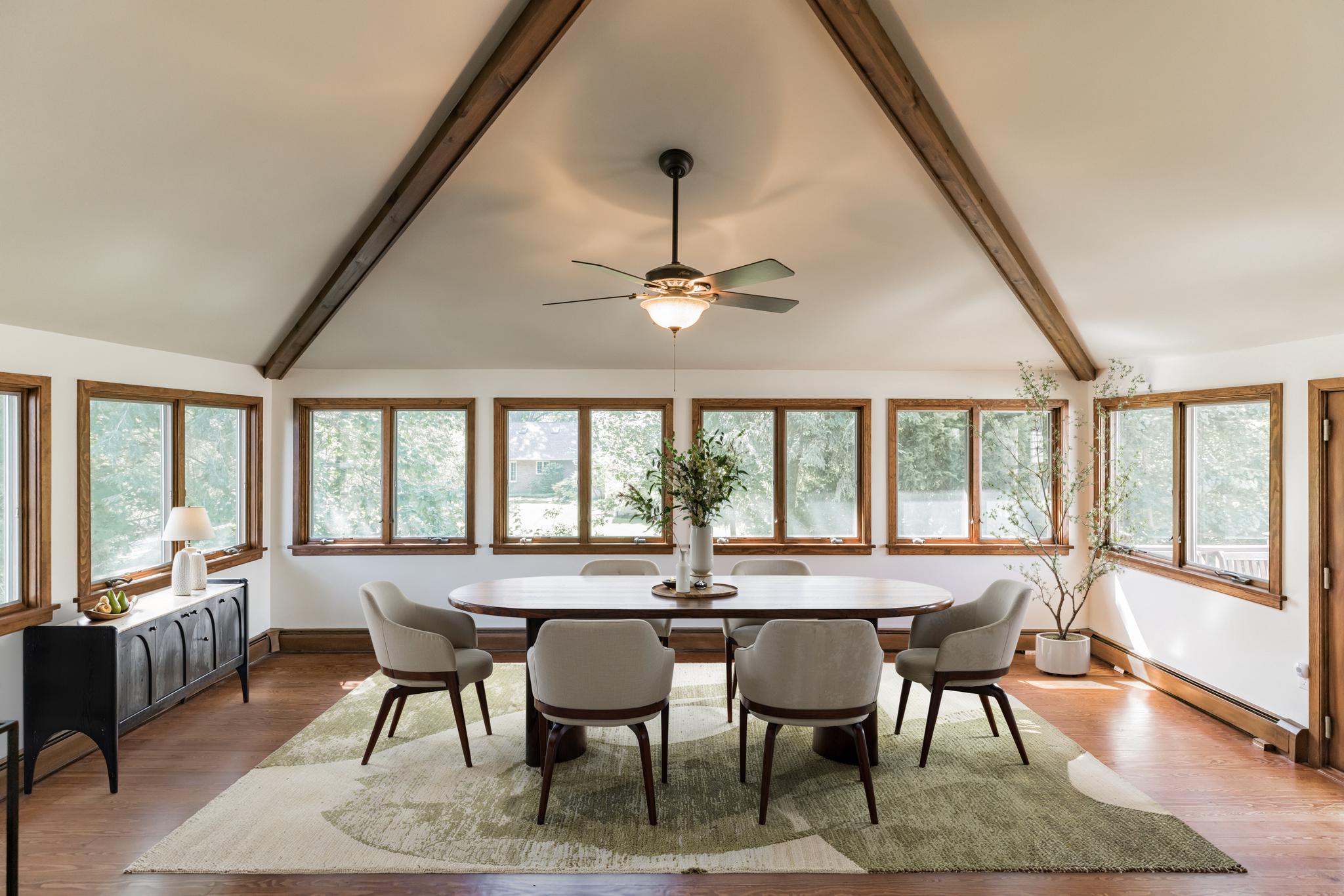 444 Shady Lane Moorestown, NJ 08057 - Photo 13 of 46 a view of a dining room with furniture window and outside view