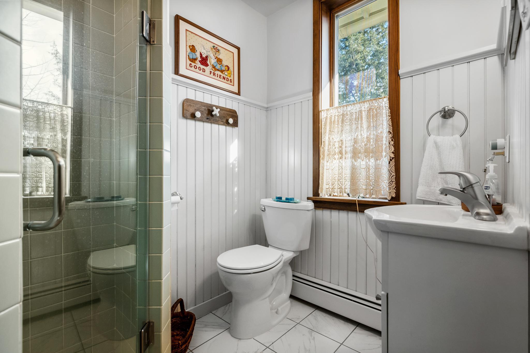 444 Shady Lane Moorestown, NJ 08057 - Photo 25 of 46 a bathroom with a sink a toilet and shower