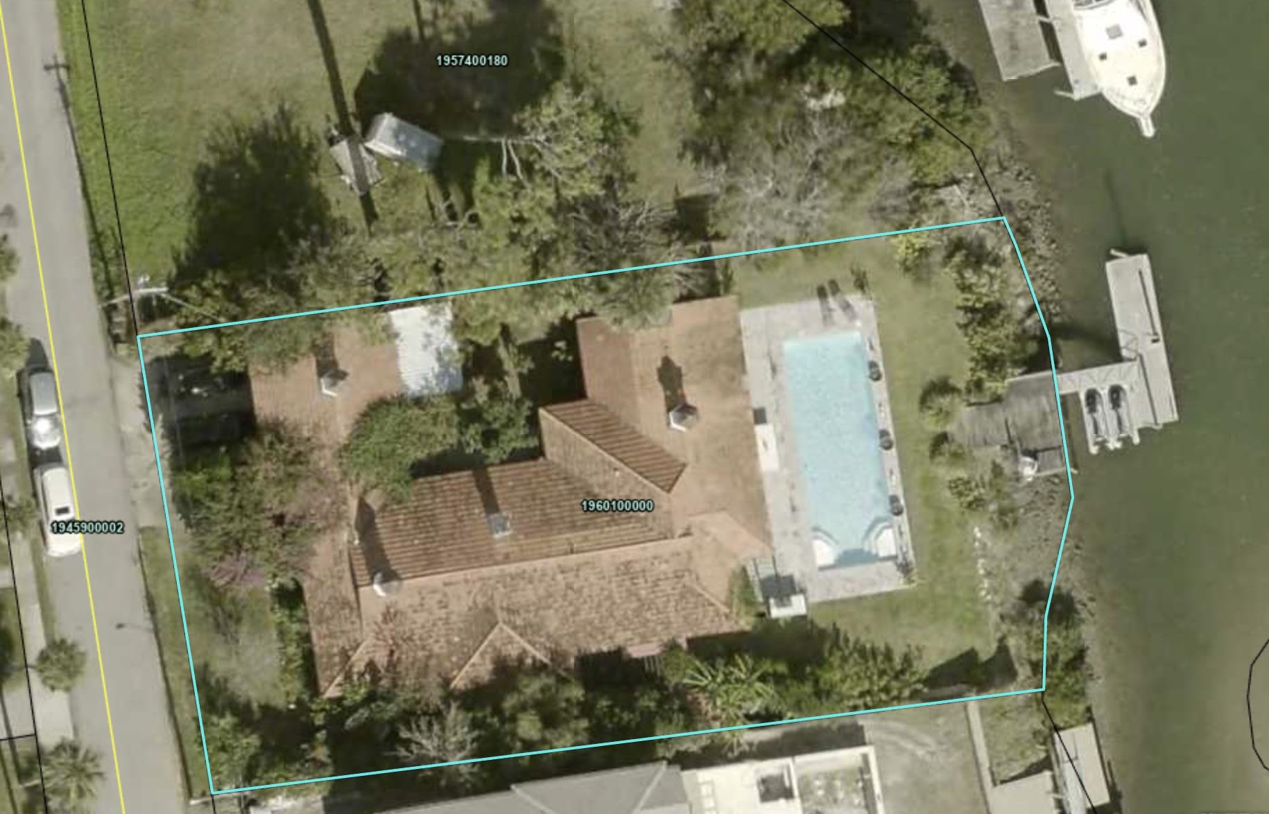 71 Water Street St. Augustine, FL 32084 - Photo 58 of 58 an aerial view of a house with a yard