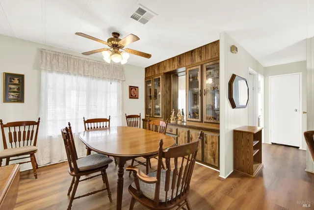 a view of a house with entertaining space