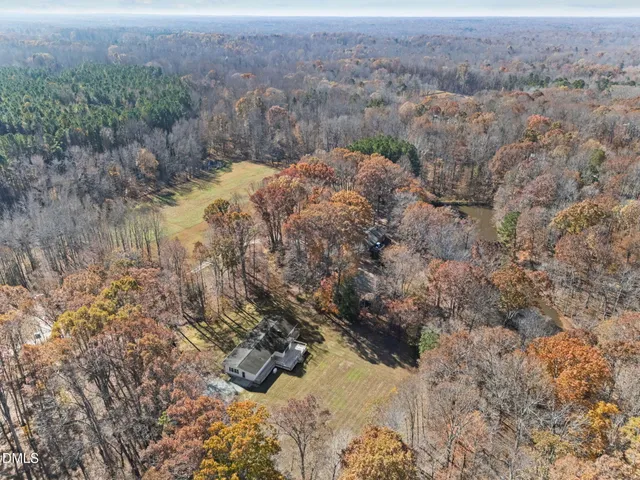 a view of a dry yard
