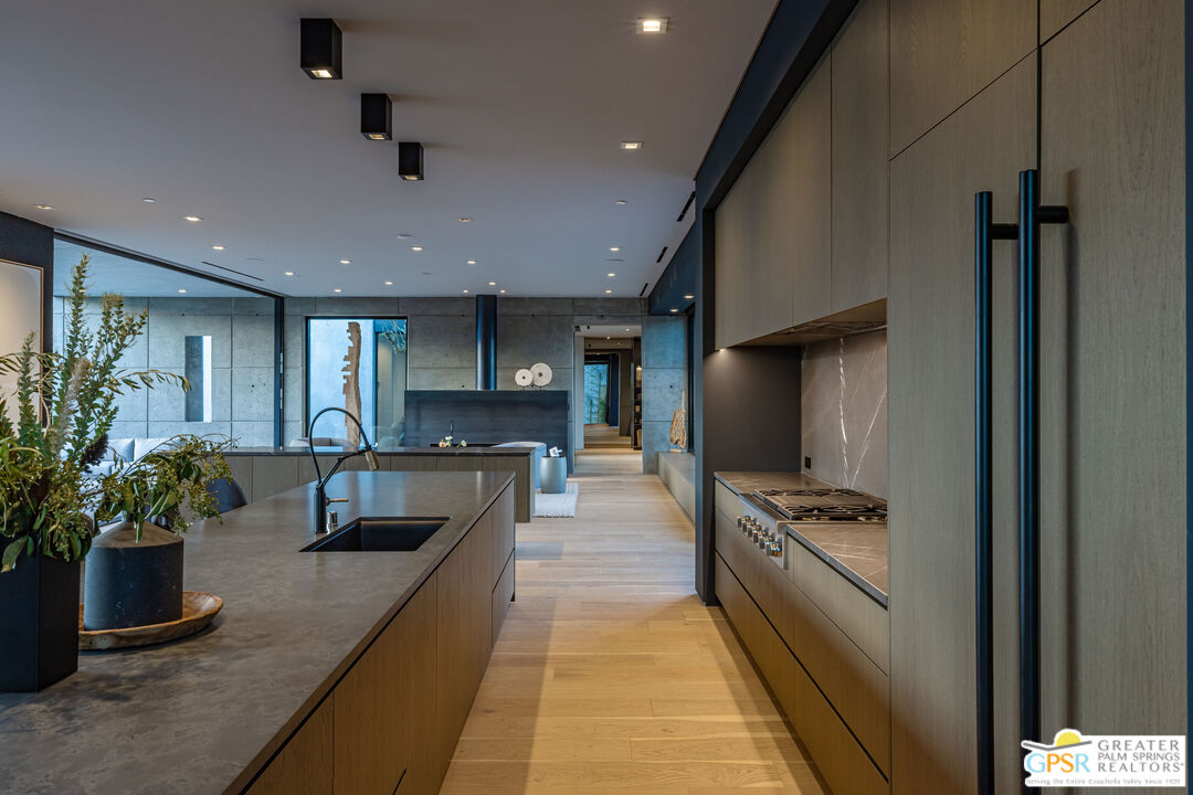 1 Echo Lane Rancho Mirage, CA 92270 - Photo 47 of 51 a kitchen with sink and counter top space