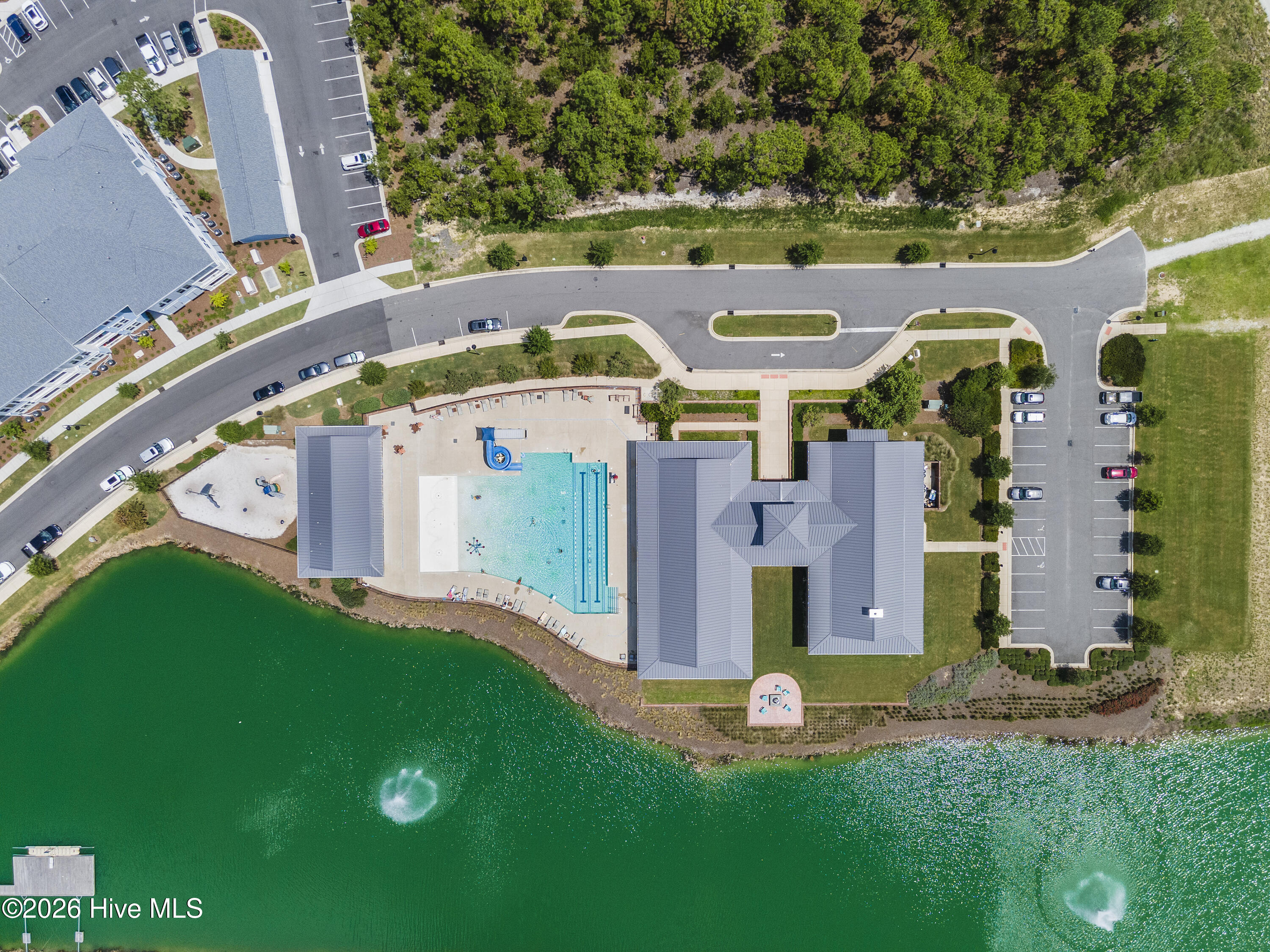 1139 Snowden Road Wilmington, NC 28412 - Photo 37 of 55 Drone Clubhouse and Pool Riverlights
