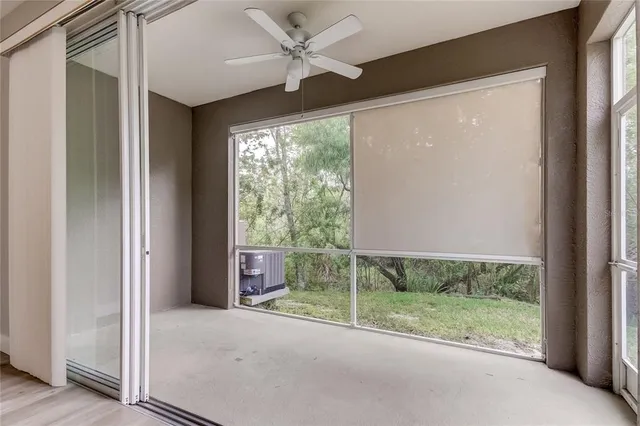 a view of a yard with porch