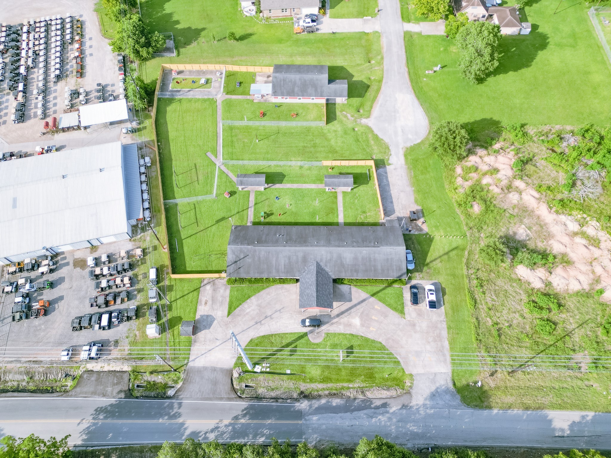 5111 Powerline Road Richmond, TX 77469 - Photo 2 of 22 an aerial view of a swimming pool