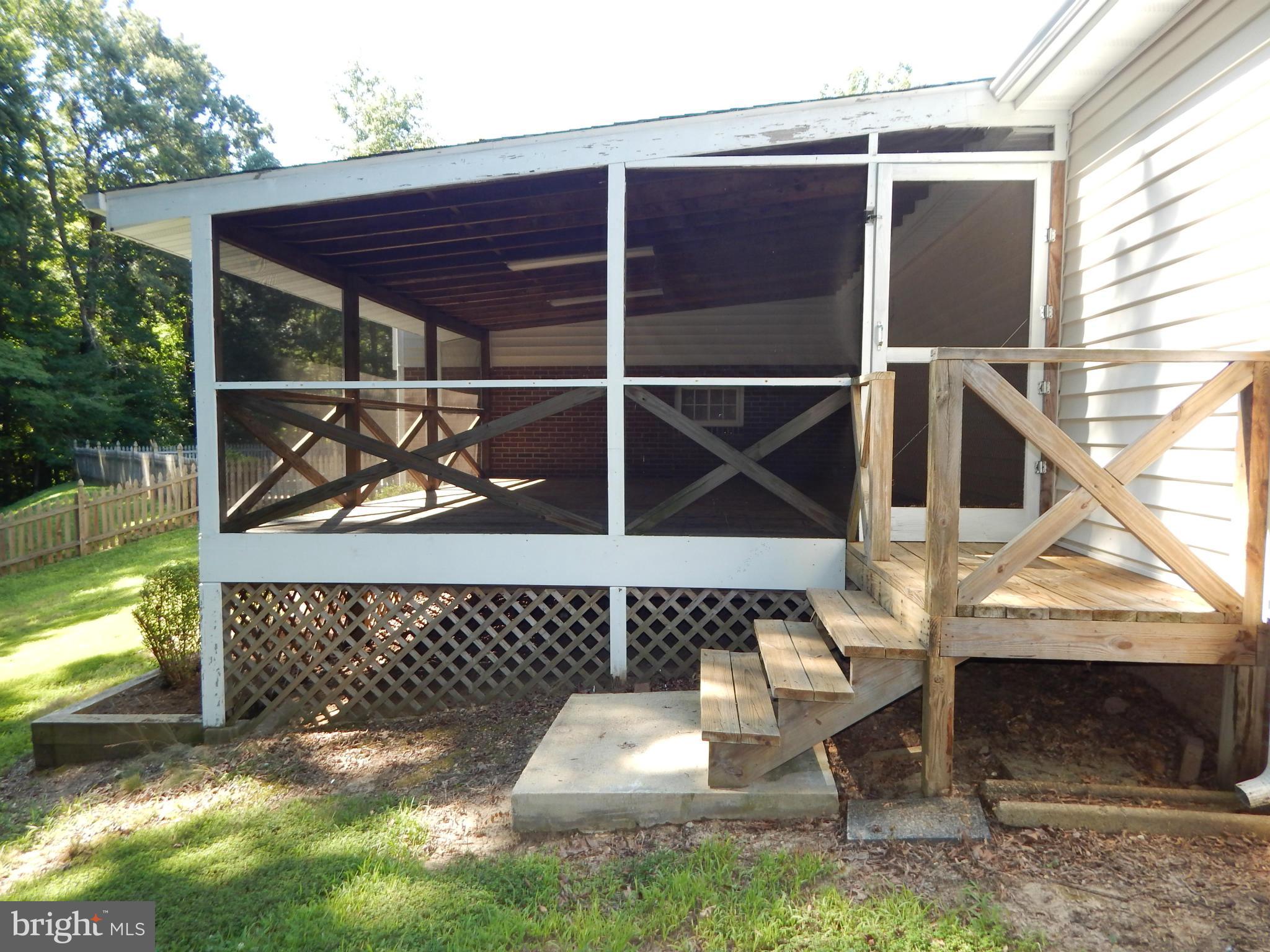 508 Clarks Run Road La Plata, MD 20646 - Photo 26 of 30 Screened Porch Exterior