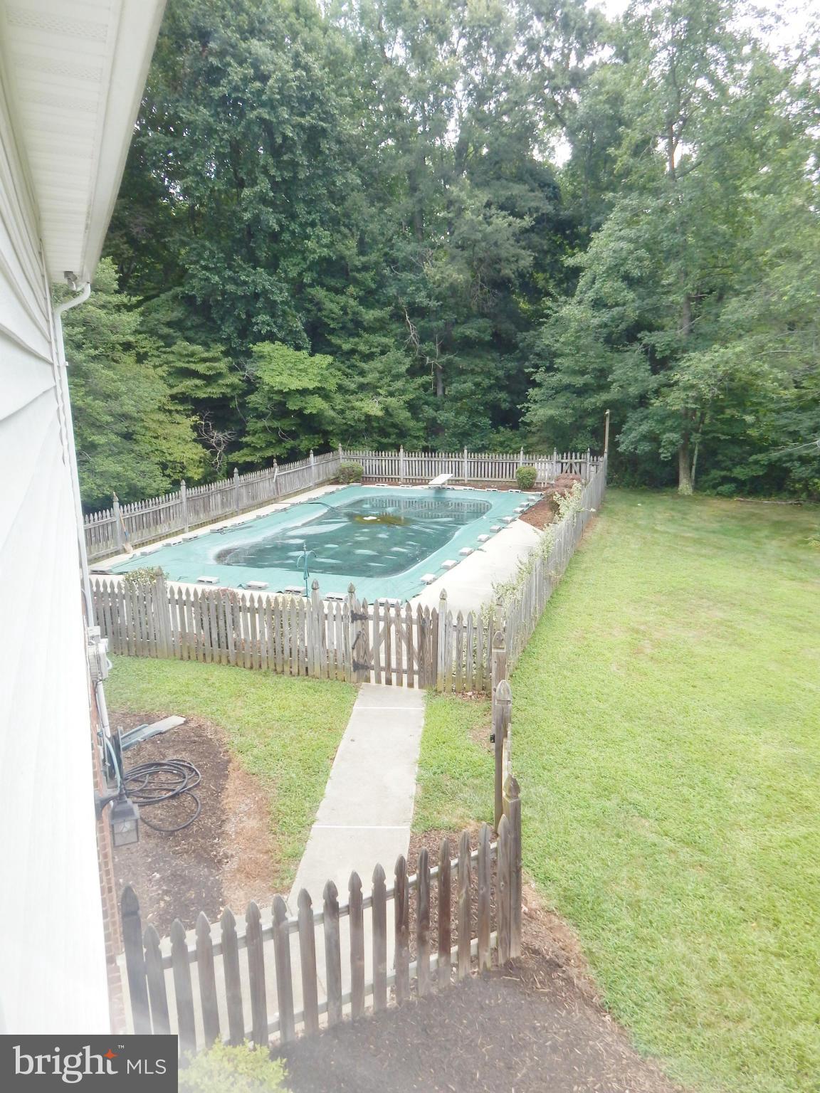 508 Clarks Run Road La Plata, MD 20646 - Photo 28 of 30 View of Pool From Kitchen