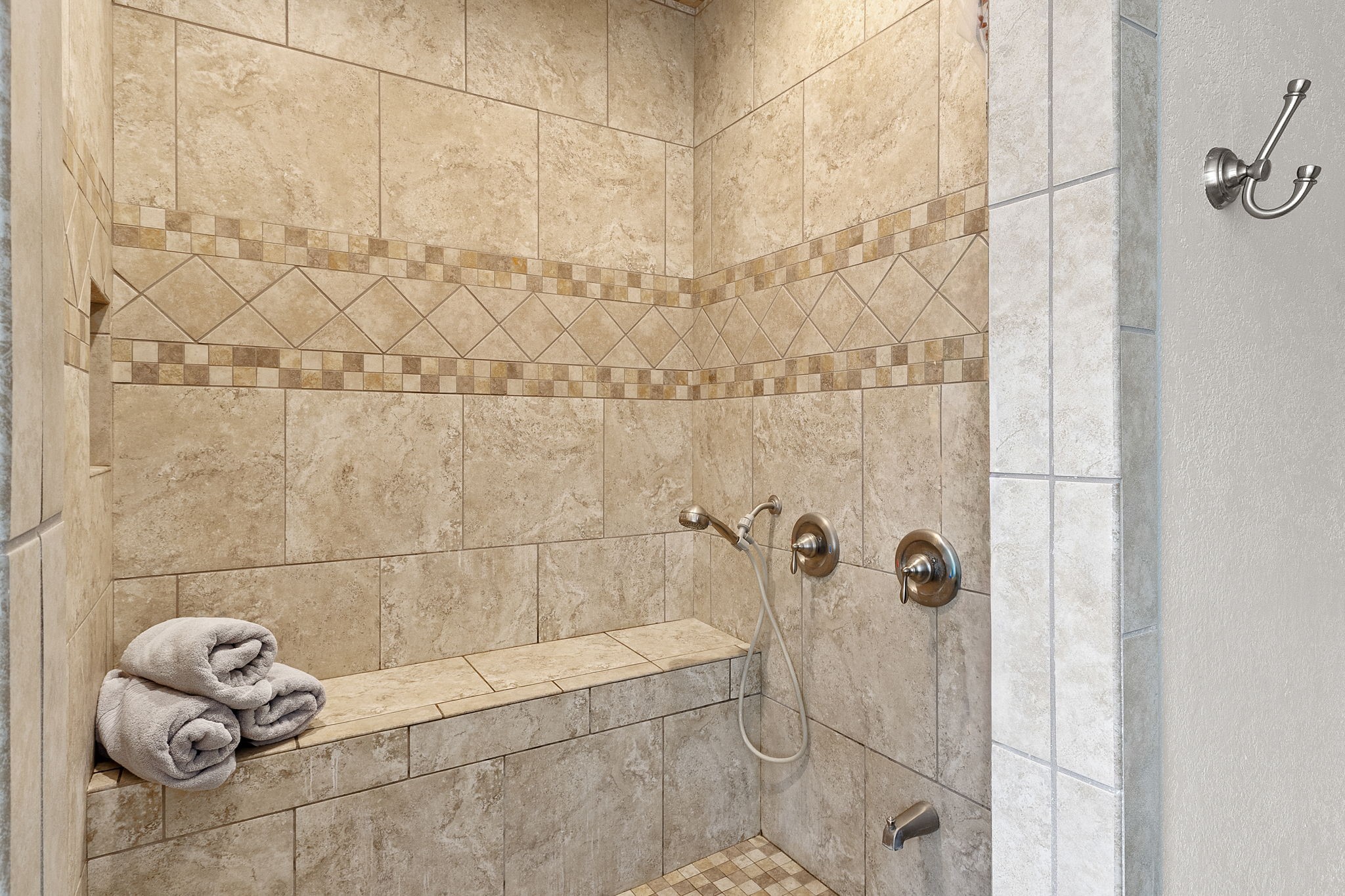 6938 Old Honey Island Road Kountze, TX 77625 - Photo 16 of 34 a bathroom with a shower