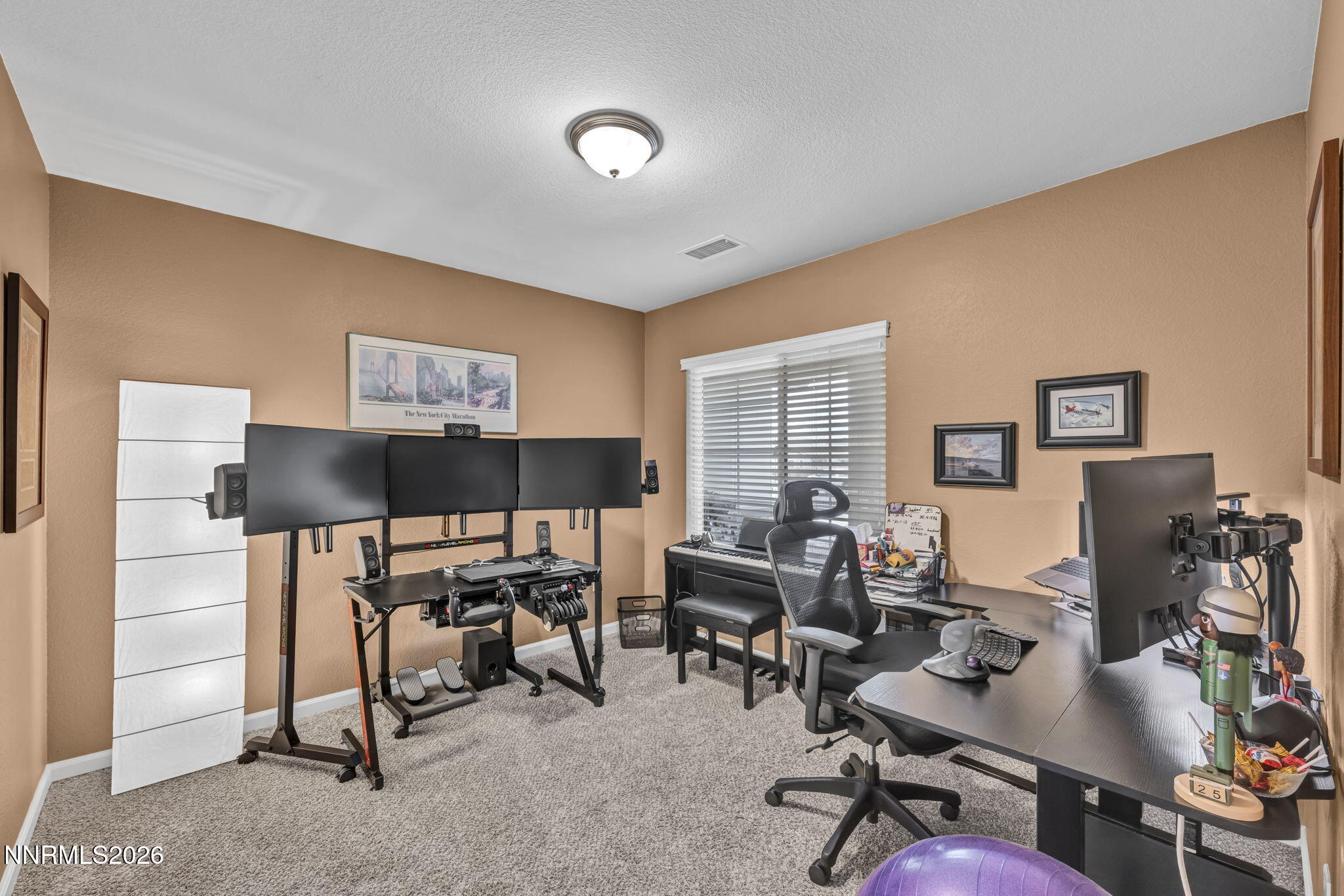 148 Snake Road Dayton, NV 89403 - Photo 40 of 57 a view of a workspace with furniture and a window