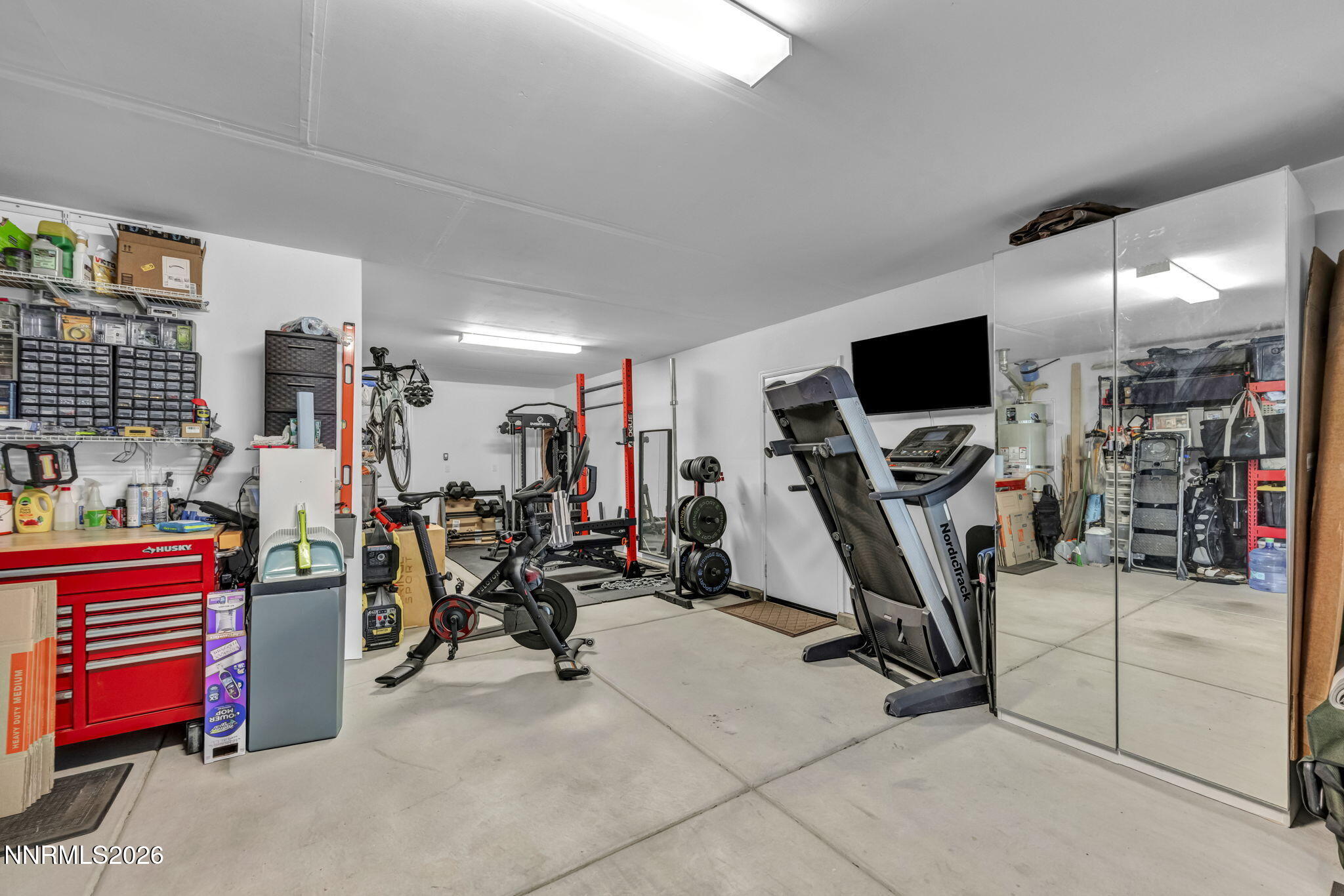 148 Snake Road Dayton, NV 89403 - Photo 43 of 57 a view of a room with gym equipment
