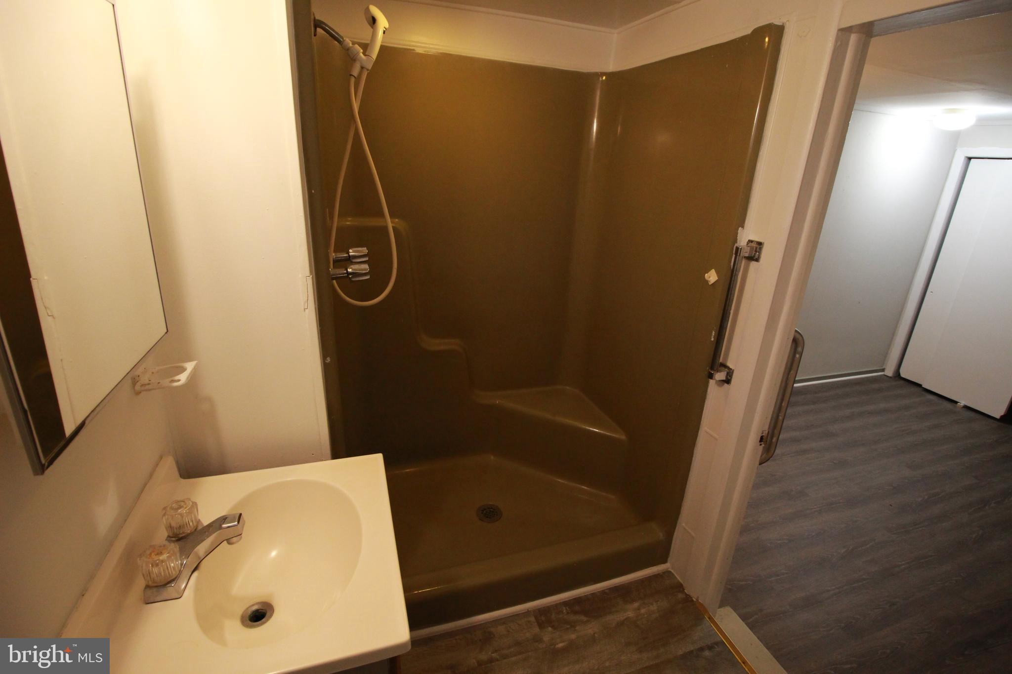 424 Trenton Road Browns Mills, NJ 08015 - Photo 96 of 109 a bathroom with a shower and a sink
